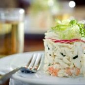 CRAB & SHRIMP TIMBALES
