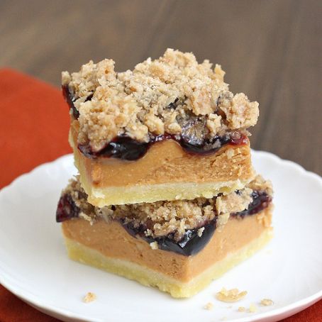 Peanut Butter and Jelly Bars