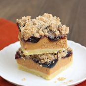 Peanut Butter and Jelly Bars