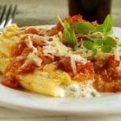 Ricotta Manicotti with Tomato Sauce