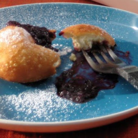 Beignets with Quick Homemade Blackberry Jam