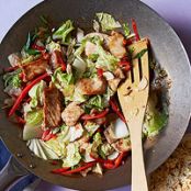 Ginger Pork & Cabbage Stir-Fry