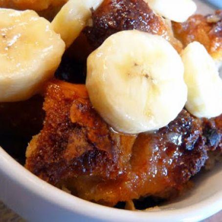 Bananas Foster Bread Pudding
