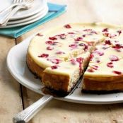 Cranberry Orange Cheesecake