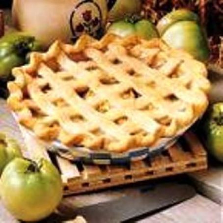 Green Tomato Pie