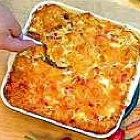 Tator Tot & Cheese Bake