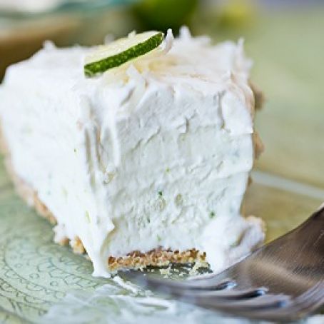 ISLAND BREEZE ICEBOX PIE WITH SPICED RUM WHIPPED CREAM
