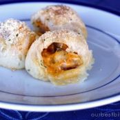 Chicken, Bacon and Ranch Stuffed Pizza Rolls