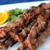 Orange Thai Beef Skewers