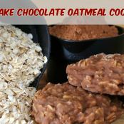 No Bake Chocolate Oatmeal Cookies