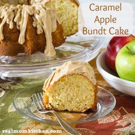 Caramel Apple Bundt Cake