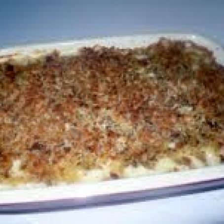 BASIL CRUMB MACARONI AND CHEESE