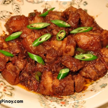 Binagoongan - Pork