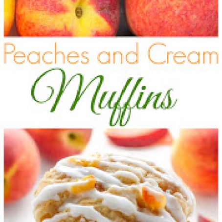 Peaches and Cream Muffins