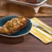 Shrimp Stuffed Sweet Potatoes