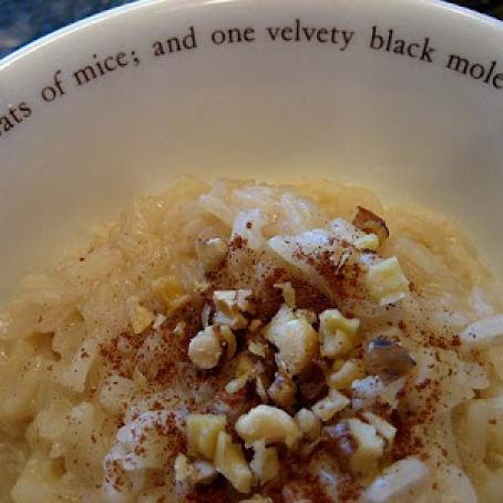 Dinosaur Rice Pudding