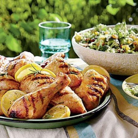 Buttermilk Brined Grilled Chicken