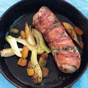 Bacon-Wrapped Pork Tenderloin | Real Simple Recipes