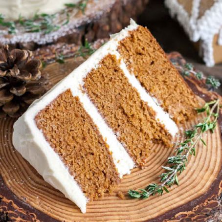 Gingerbread Layer Cake