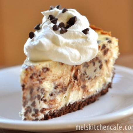Chocolate Chip Cookie Dough Cheesecake