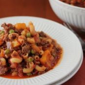 Goulash with Peas or Corn