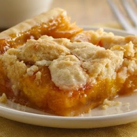 Peach Slab Pie