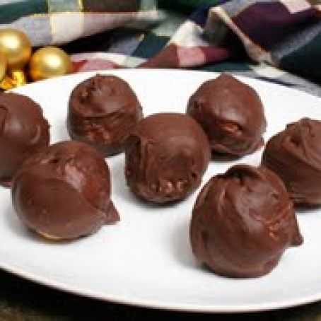 Chocolate Covered Peanut Butter Balls