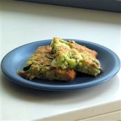 Baked Zucchini Squares 