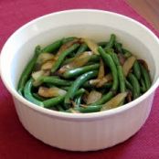 Carmalized Onion Green Beans