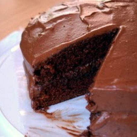 Applesauce Chocolate Layer Cake