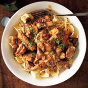Beef and Mushroom Stroganoff