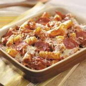 Meaty Rigatoni Bake for 2