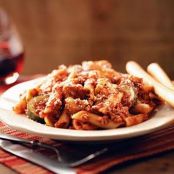 Eggplant Zucchini Bolognese