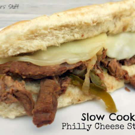 Philly Cheese Steak Sandwiches Slow Cooker