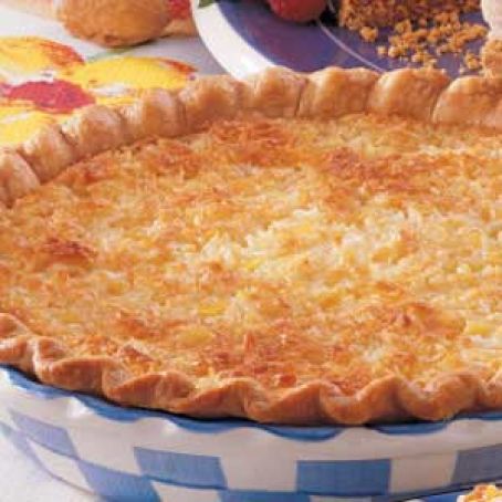 Coconut Pineapple Pie