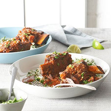 Mexican Short Ribs with Dried Cherries