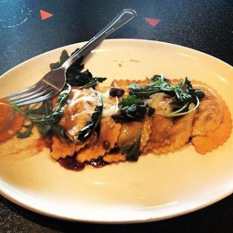 Pumpkin Ravioli from Wolfgang Puck Cafe-Disney