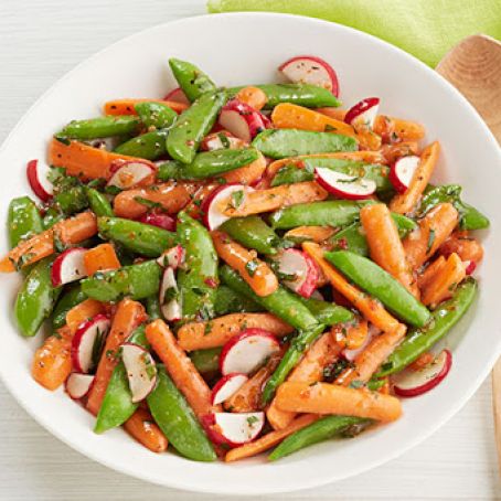 Glazed Spring Vegetables