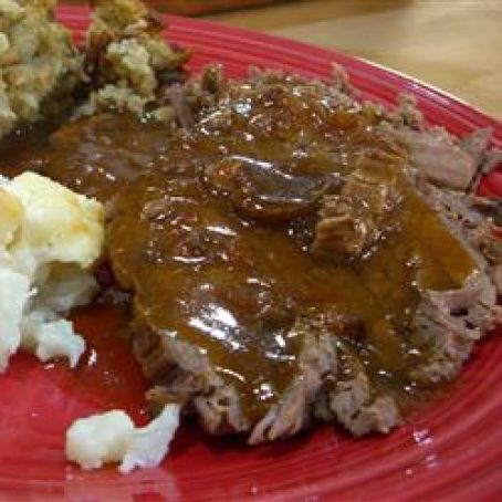 Slow Cooker Cranberry Roast