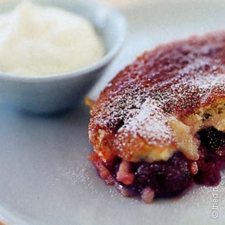 Ricotta And Cherry Claffouti