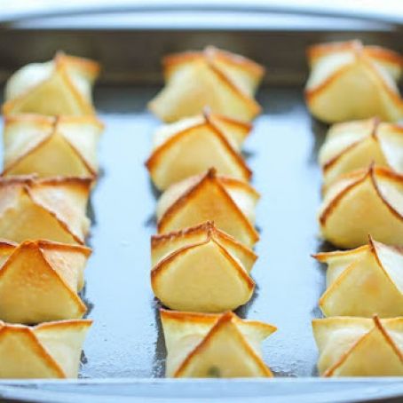 Baked Cream Cheese Wontons