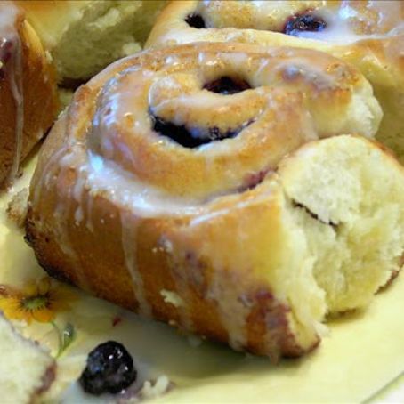 Blueberry Cinnamon Rolls II
