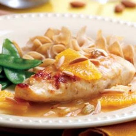 Chicken with Honey-Orange Sauce
