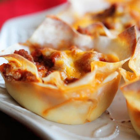 Mini Lasagna Cups
