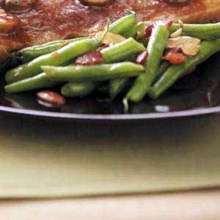 Bacon-Almond Green Beans