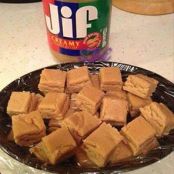 PEANUT BUTTER MICROWAVE FUDGE