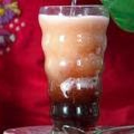 Strawberry Fields Ice Cream Float