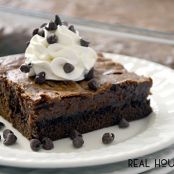 Triple Chocolate Gooey Cake