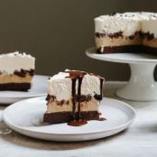 Chocolate Coffee Ice Cream Cake