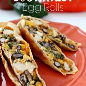 Baked Southwest Egg Rolls